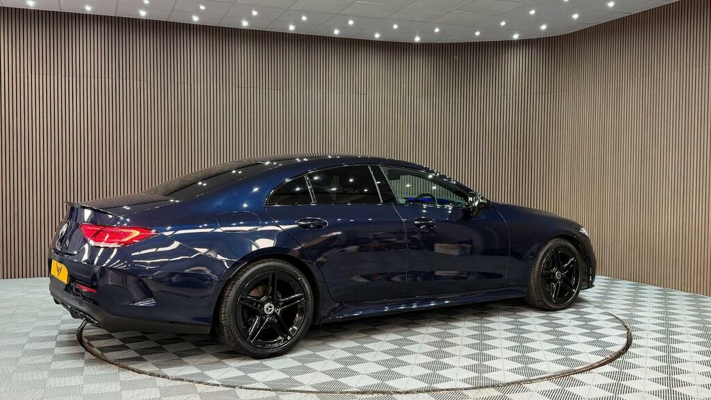 Mercedes-Benz CLS Saloon 2.0 Cls300d Amg Line Coupe G-tronic Euro 6 Blue #5