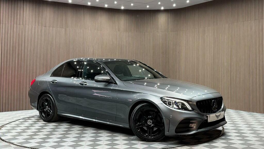 Mercedes-Benz C Class Saloon 2.0 C220d Amg Line Premium G-tronic Euro Grey