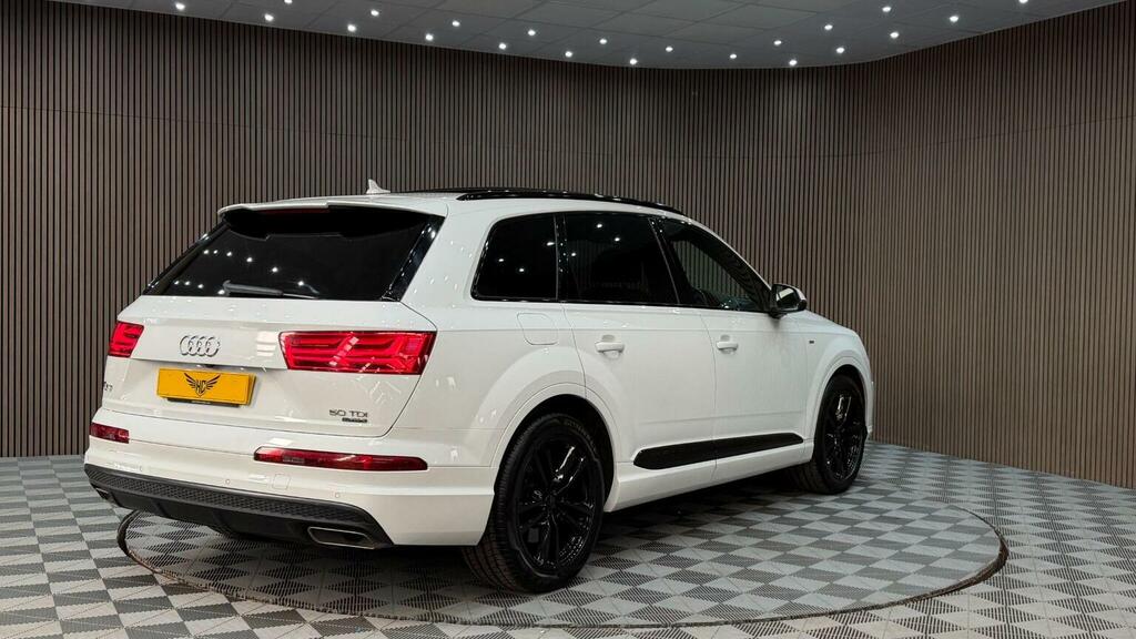 Audi Q7 Suv 3.0 Tdi V6 50 S Line Tiptronic Quattro Euro 6 EF68WLK White #5