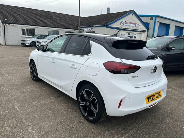 Vauxhall Corsa 1.2 Turbo Elite Nav Premium Hatchback M VK20UZC White #6