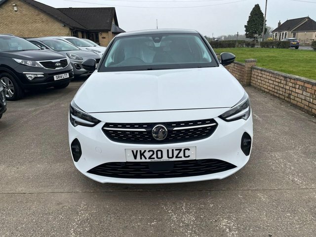 Vauxhall Corsa 1.2 Turbo Elite Nav Premium Hatchback M VK20UZC White #2