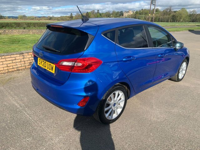 Ford Fiesta 1.0T Ecoboost Gpf Titanium Hatchback Ma SY20UDW Blue #4