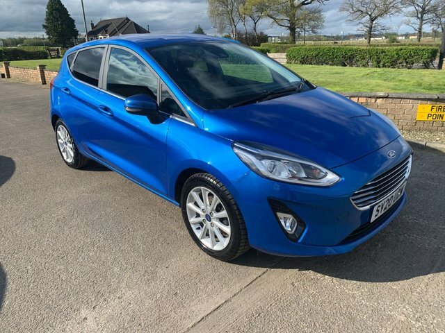 Ford Fiesta 1.0T Ecoboost Gpf Titanium Hatchback Ma SY20UDW Blue #3