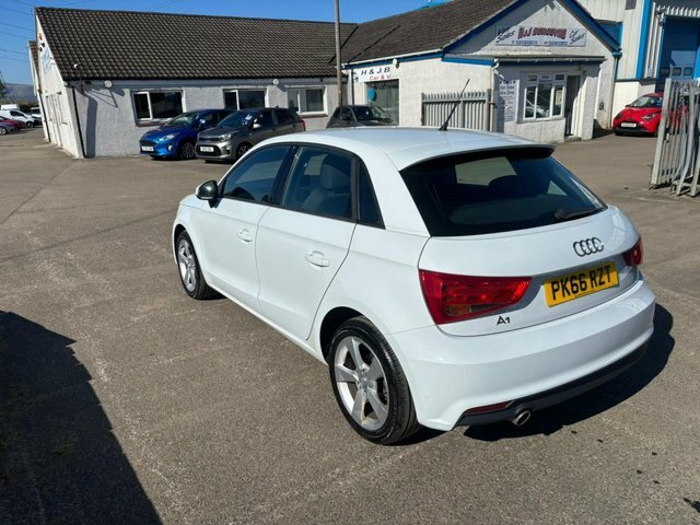 Audi A1 1.6 Tdi Sport Sportback Euro 6 PK66RZT White #6