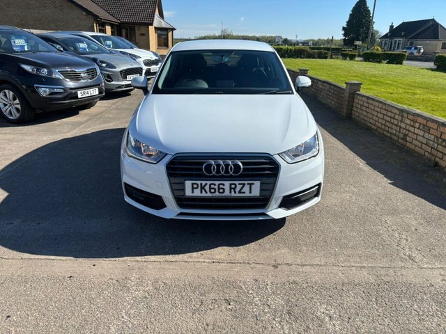 Audi A1 1.6 Tdi Sport Sportback Euro 6 PK66RZT White #2