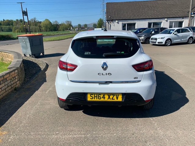 Renault Clio 1.5 Dci Dynamique S Medianav Hatchback SH64XZV White #5