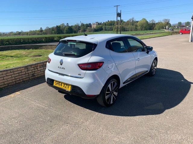 Renault Clio 1.5 Dci Dynamique S Medianav Hatchback SH64XZV White #4