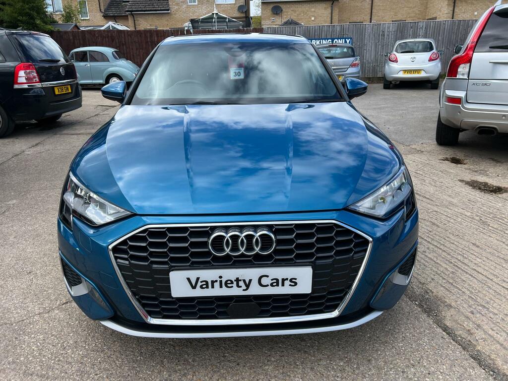 Audi A3 Sportback 35 Tfsi Mhev Sport Dsg AP70OAO Blue #2