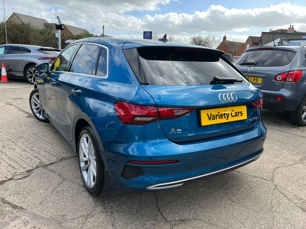 Audi A3 Sportback 35 Tfsi Mhev Sport Dsg AP70OAO Blue #5