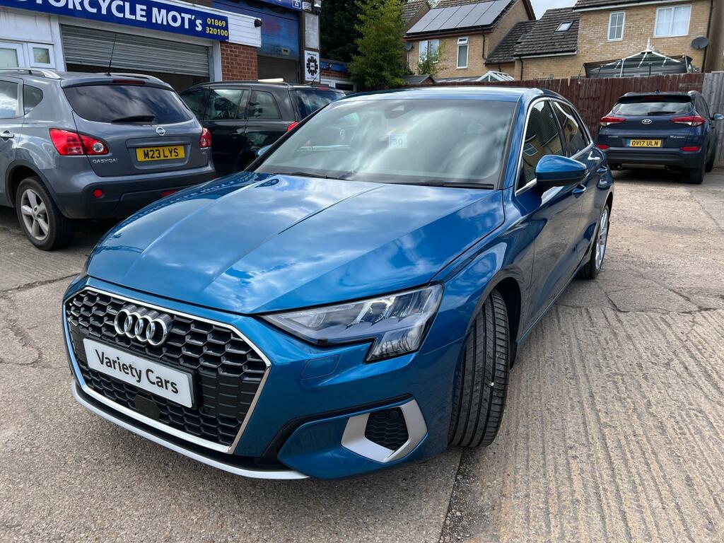 Audi A3 Sportback 35 Tfsi Mhev Sport Dsg AP70OAO Blue #3