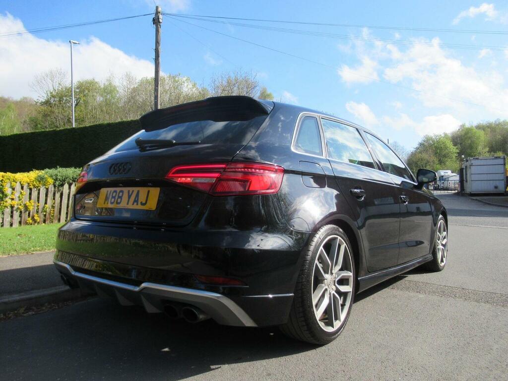Audi S3 Hatchback 2.0 Tfsi Sportback S Tronic Quattro Euro M88YAJ Black #3