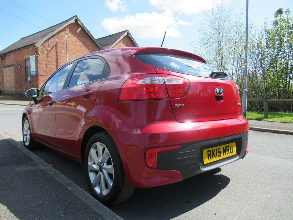 Kia RIO Hatchback 1.4 Ecodynamics 2 Euro 6 Ss 2015 RK15NRU Red #6