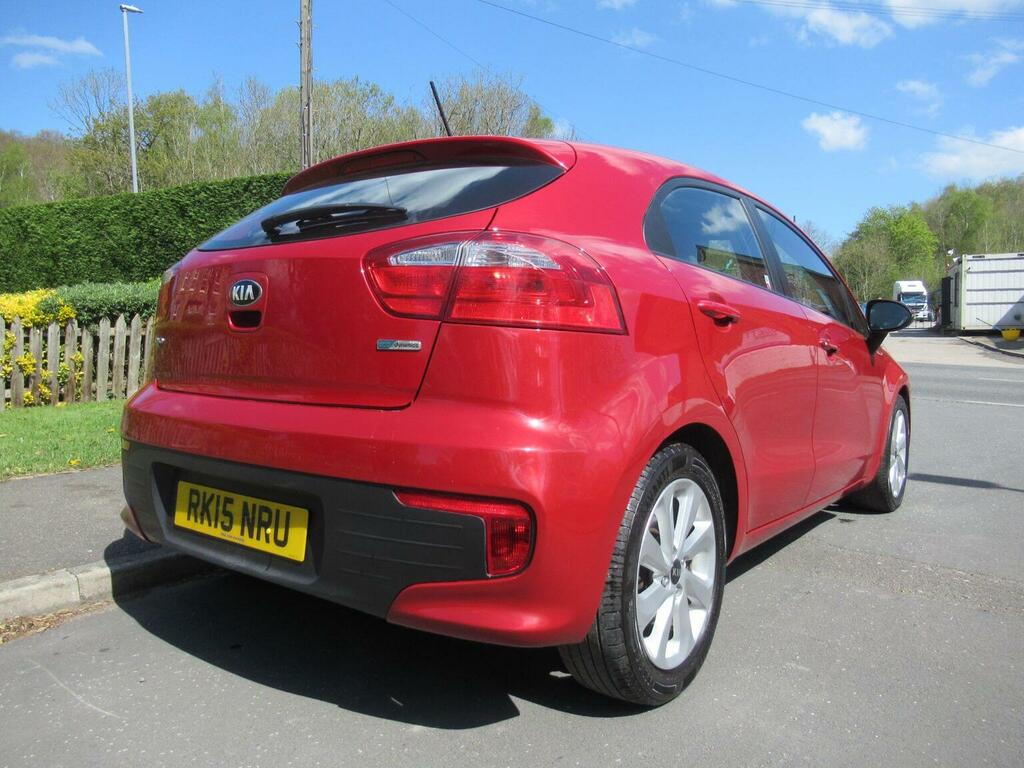 Kia RIO Hatchback 1.4 Ecodynamics 2 Euro 6 Ss 2015 RK15NRU Red #4