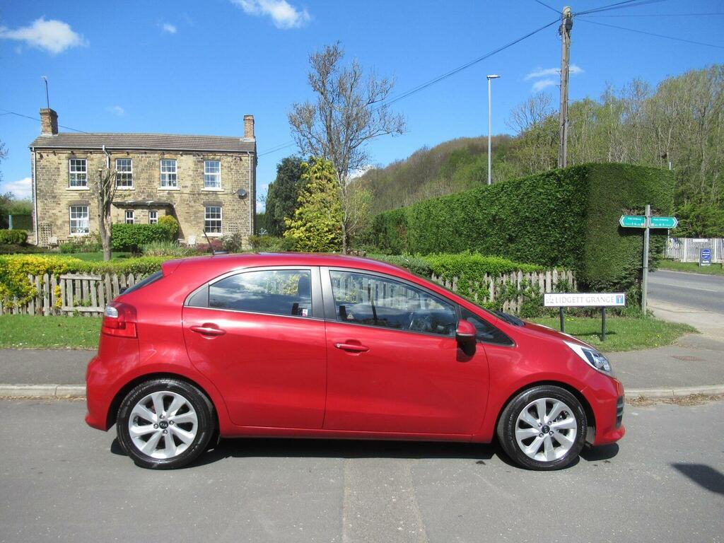 Kia RIO Hatchback 1.4 Ecodynamics 2 Euro 6 Ss 2015 RK15NRU Red #3