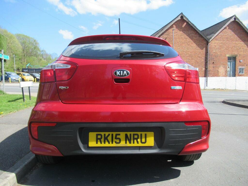 Kia RIO Hatchback 1.4 Ecodynamics 2 Euro 6 Ss 2015 RK15NRU Red #5