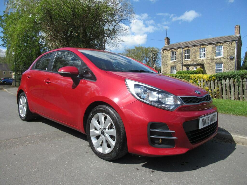 Kia RIO Hatchback 1.4 Ecodynamics 2 Euro 6 Ss 2015 RK15NRU Red #2