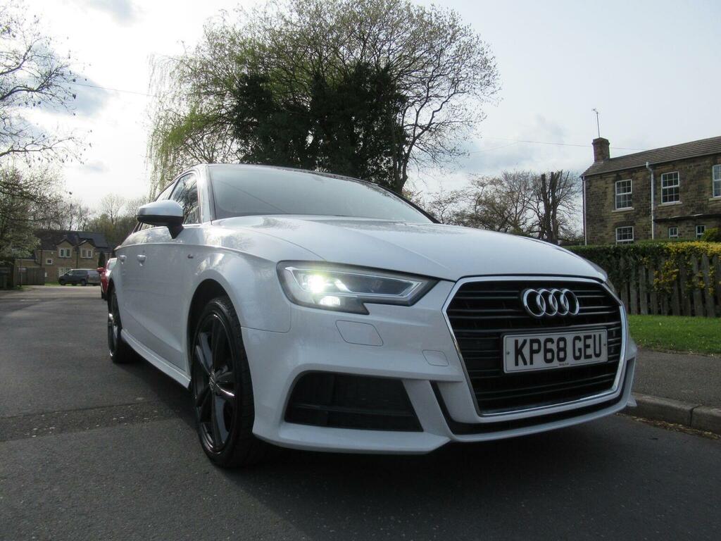 Audi A3 Hatchback 1.0 Tfsi 30 S Line Sportback Euro 6 Ss White