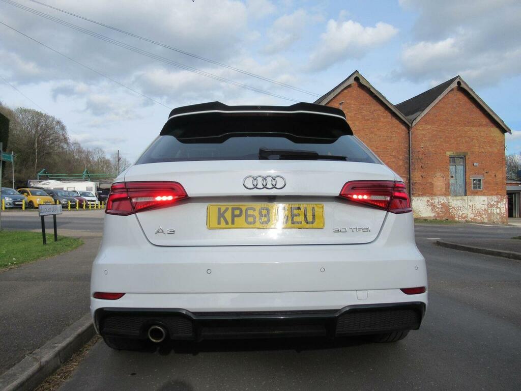 Audi A3 Hatchback 1.0 Tfsi 30 S Line Sportback Euro 6 Ss KP68GEU White #5