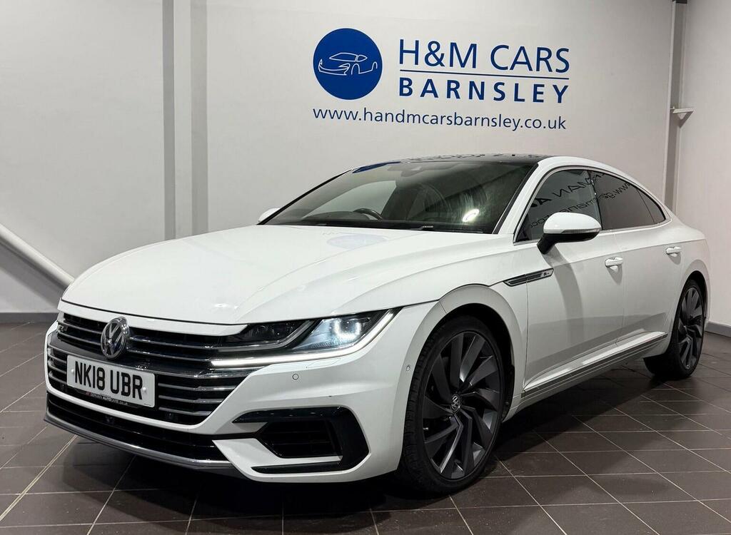 Volkswagen Arteon Hatchback 2.0 Tsi R-line Fastback Dsg 4Motion Euro NK18UBR White #3