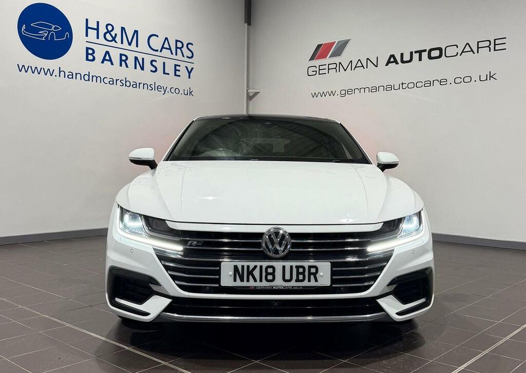 Volkswagen Arteon Hatchback 2.0 Tsi R-line Fastback Dsg 4Motion Euro NK18UBR White #2