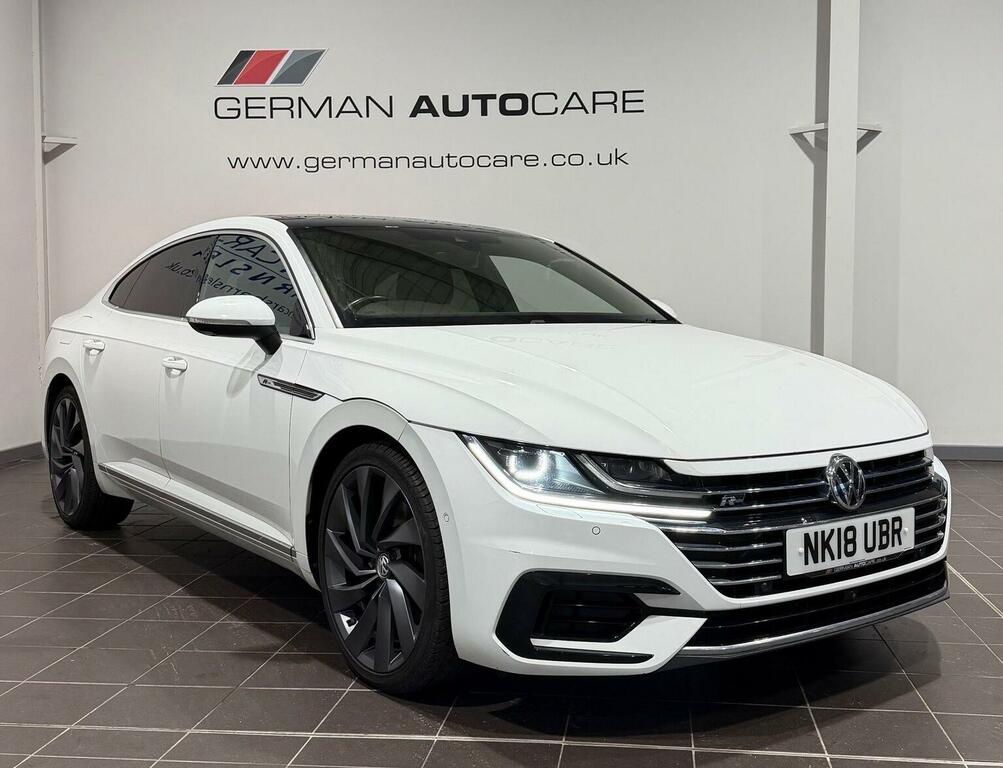 Volkswagen Arteon Hatchback 2.0 Tsi R-line Fastback Dsg 4Motion Euro White