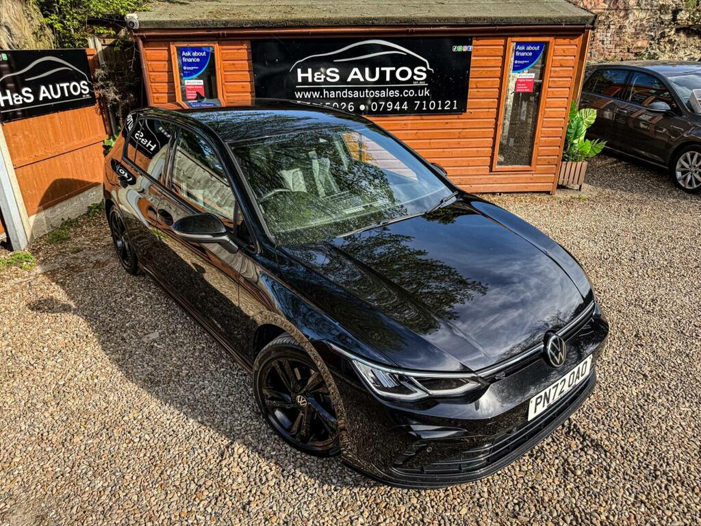 Volkswagen Golf Hatchback 2.0 Tdi R-line Dsg Euro 6 Ss 202 PN72OAO Black #2