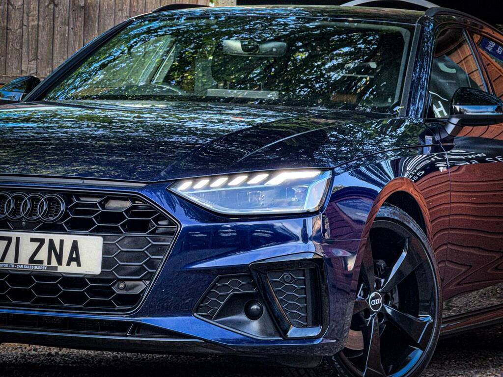 Audi A4 Avant Estate 2.0 Tdi 35 Black Edition S Tronic Euro 6 S Blue #4