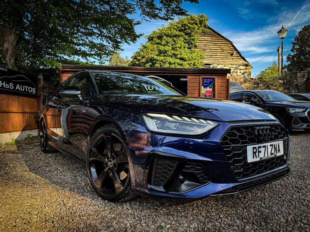 Audi A4 Avant Estate 2.0 Tdi 35 Black Edition S Tronic Euro 6 S Blue