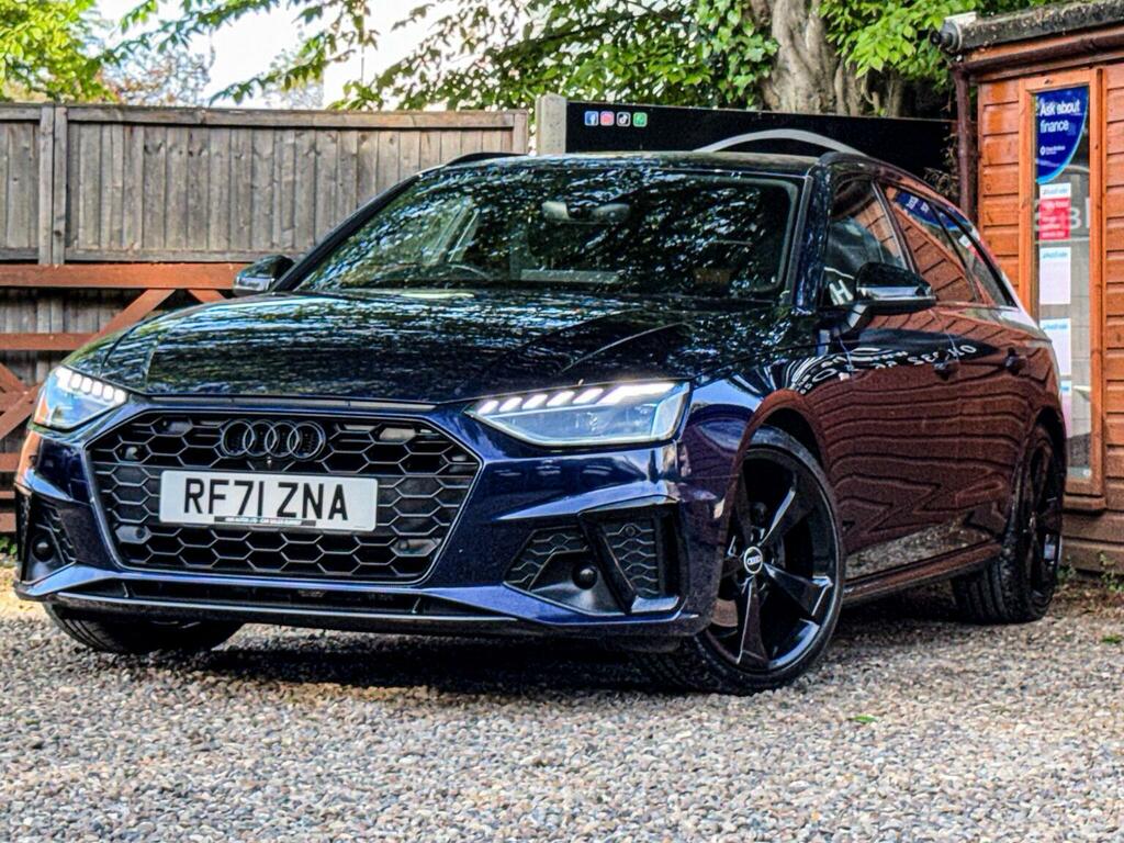 Audi A4 Avant Estate 2.0 Tdi 35 Black Edition S Tronic Euro 6 S Blue #3