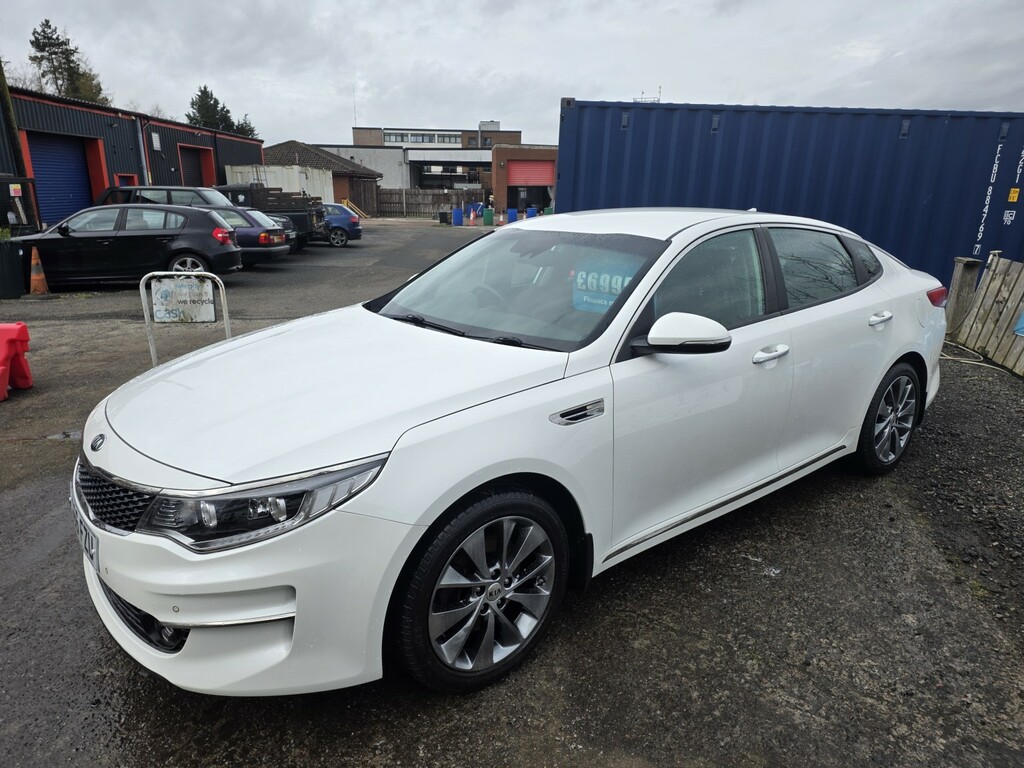 Kia Optima 1.7 Crdi 3 2016 White #4