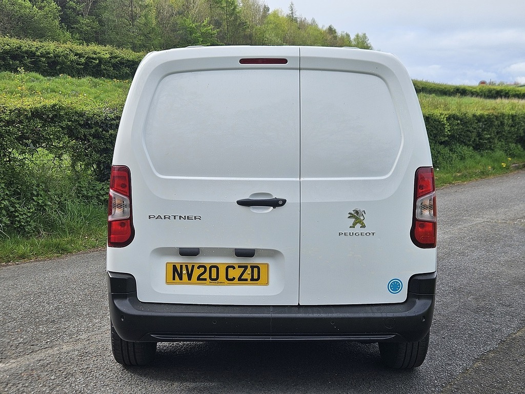 Peugeot Partner 1.5 Bluehdi 1000 Professional Standard Panel Van 5 NV20CZD White #3