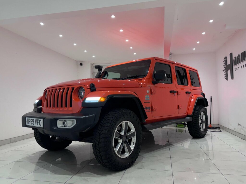 Jeep Wrangler 2.0 Gme Sahara 4Wd Euro 6 Ss WP69VFC Orange #3