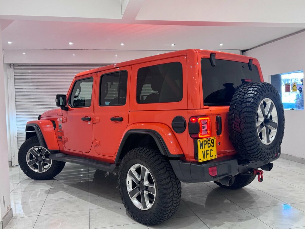 Jeep Wrangler 2.0 Gme Sahara 4Wd Euro 6 Ss WP69VFC Orange #2