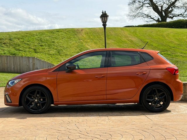 Seat Ibiza 2020 1.0 Tsi Fr Hatchback Euro 6 GX70XUU Orange #4