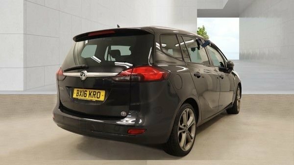 Vauxhall Zafira Tourer 2016 1.6 Cdti Ecoflex Sri Mpv Eu BX16KRO Black #6