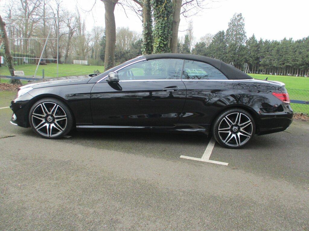 Mercedes-Benz E Class 2.1 E220 Bluetec Amg Line Cabriolet G-t GY16ENP Black #3