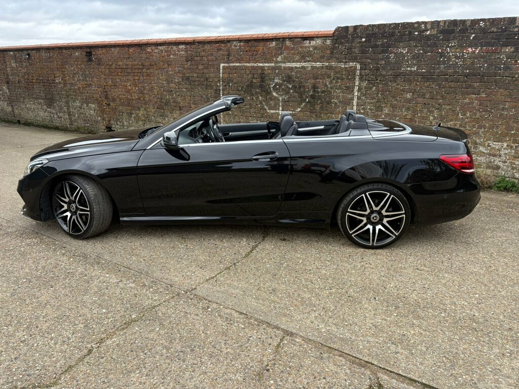 Mercedes-Benz E Class 2.1 E220 Bluetec Amg Line Cabriolet G-t GY16ENP Black #5