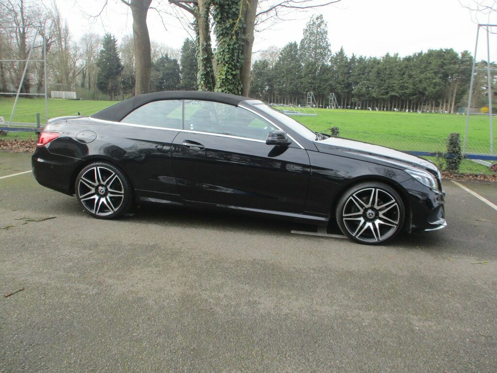 Mercedes-Benz E Class 2.1 E220 Bluetec Amg Line Cabriolet G-t GY16ENP Black #2