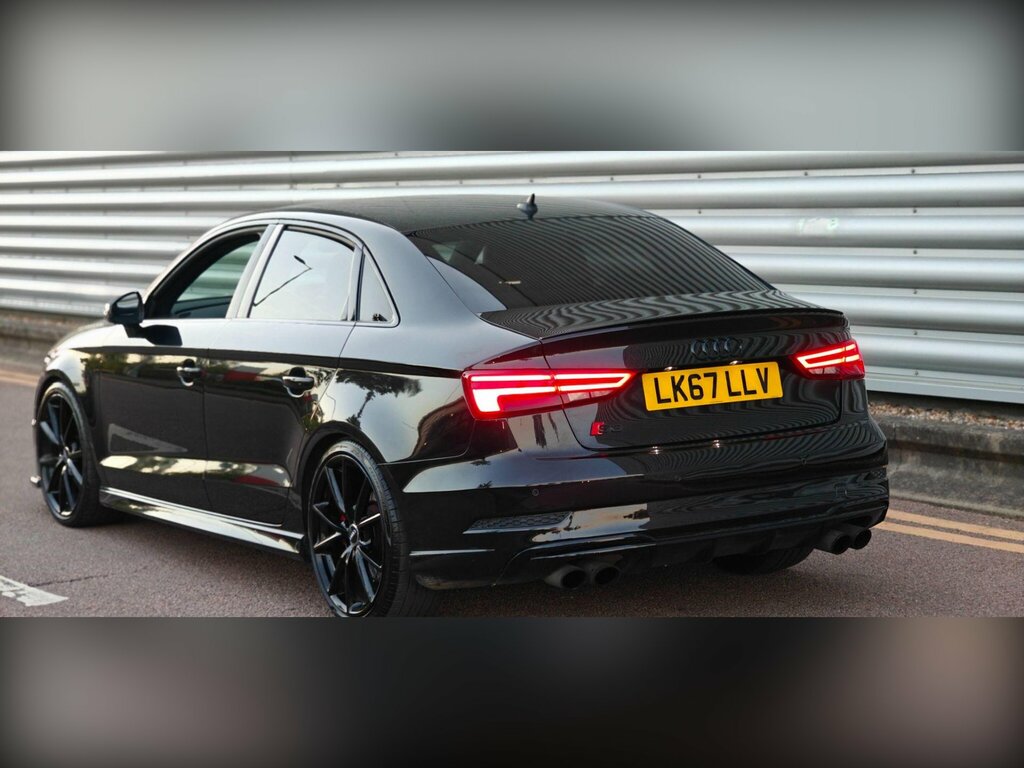 Audi S3 2.0 Tfsi Black Edition S Tronic Quattro Euro 6 S LK67LLV Black #4