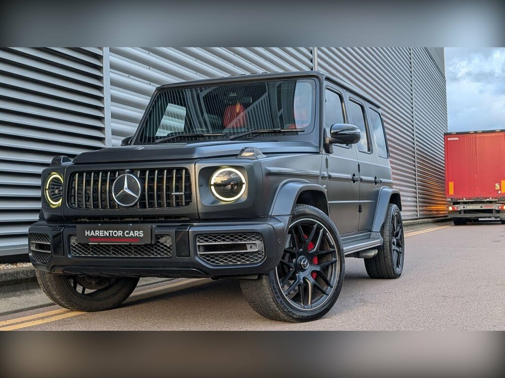 Mercedes-Benz G Class 4.0 G63 V8 Biturbo Amg Spds9gt 4Matic Euro 6 Ss AP70BZT Black #2