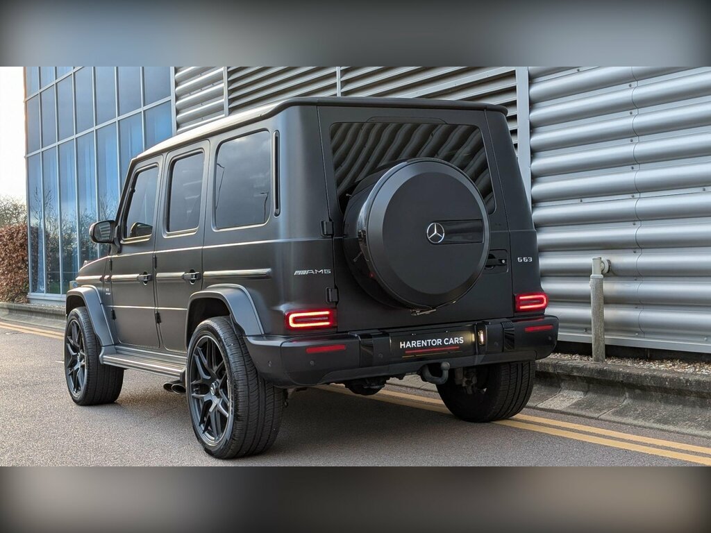 Mercedes-Benz G Class 4.0 G63 V8 Biturbo Amg Spds9gt 4Matic Euro 6 Ss AP70BZT Black #6
