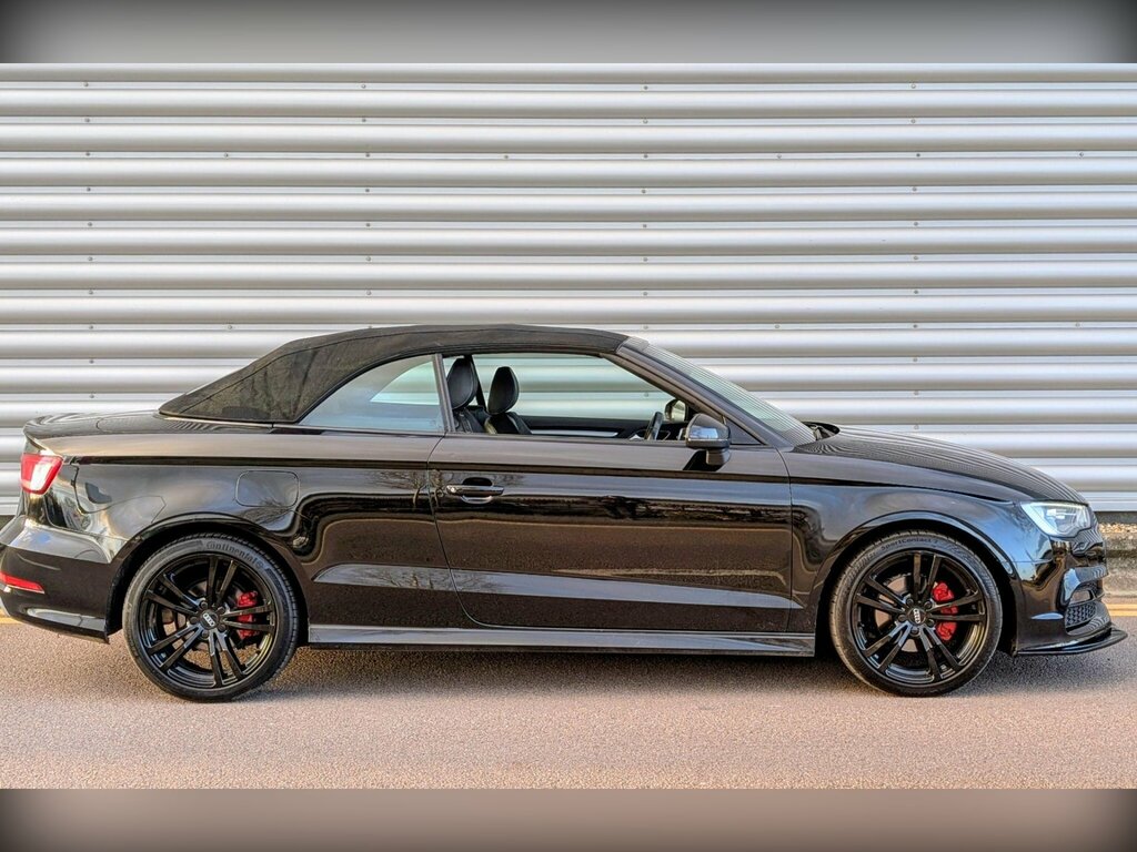 Audi A3 Cabriolet 2.0 Tdi S Line Euro 6 Ss Black #2