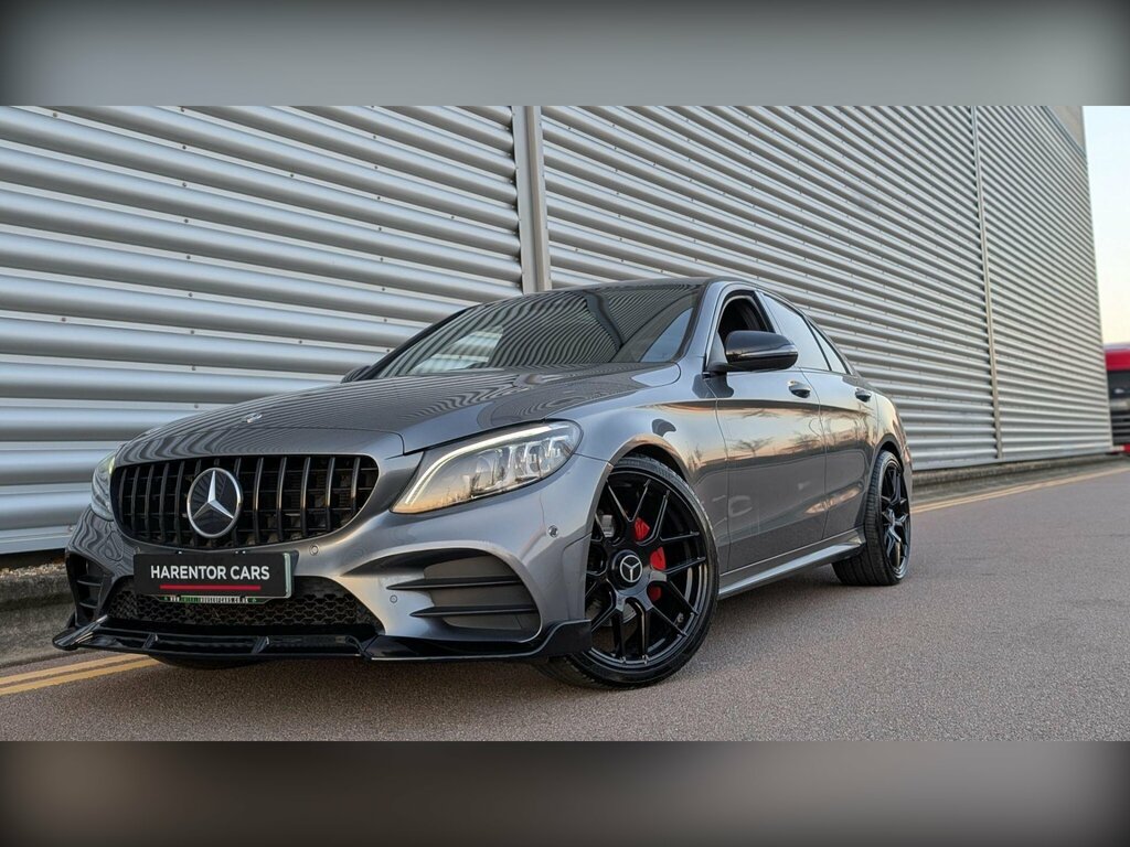Mercedes-Benz C Class 2.0 C220d Amg Line Premium G-tronic Euro 6 Ss GX68XUF Grey #2