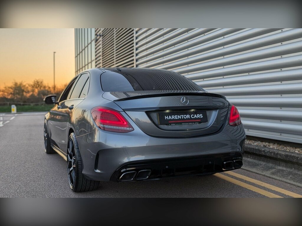 Mercedes-Benz C Class 2.0 C220d Amg Line Premium G-tronic Euro 6 Ss GX68XUF Grey #3