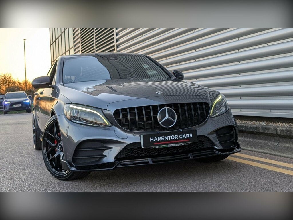 Mercedes-Benz C Class 2.0 C220d Amg Line Premium G-tronic Euro 6 Ss GX68XUF Grey #5