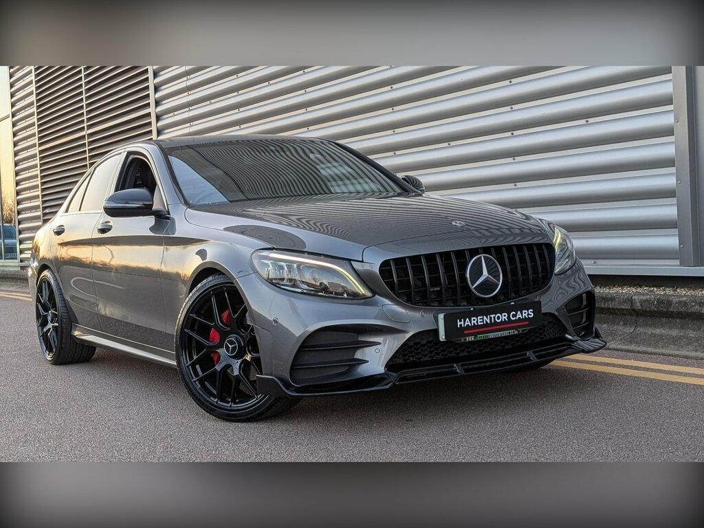 Mercedes-Benz C Class 2.0 C220d Amg Line Premium G-tronic Euro 6 Ss Grey