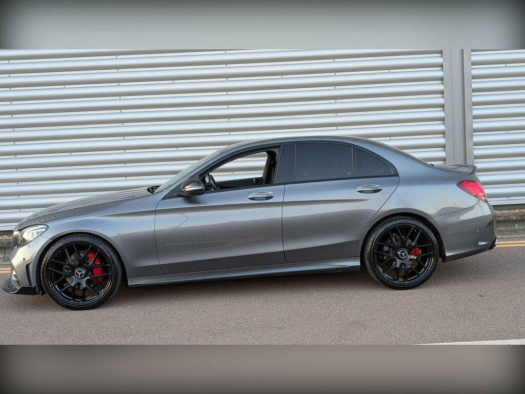 Mercedes-Benz C Class 2.0 C220d Amg Line Premium G-tronic Euro 6 Ss GX68XUF Grey #4