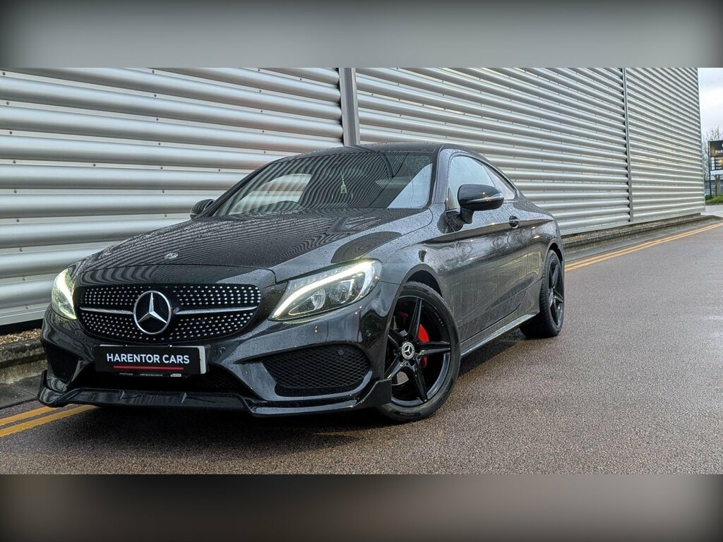 Mercedes-Benz C Class 2.0 C200 Amg Line Euro 6 Ss HG67YJU Black #5