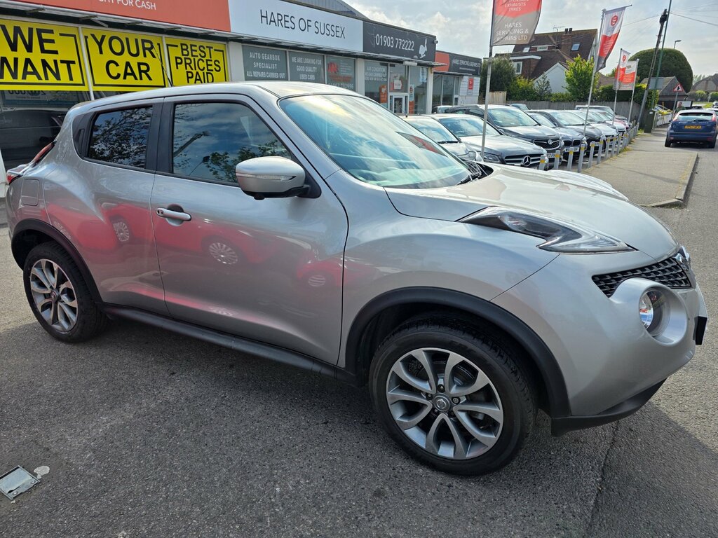 Nissan Juke 1.2 Dig-t Tekna Suv Euro 6 Ss Silver
