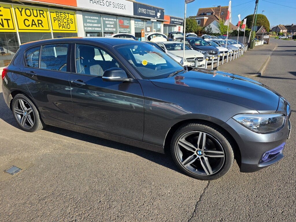 BMW 1 Series 1.5 118I Sport Hatchback Euro 6 Grey